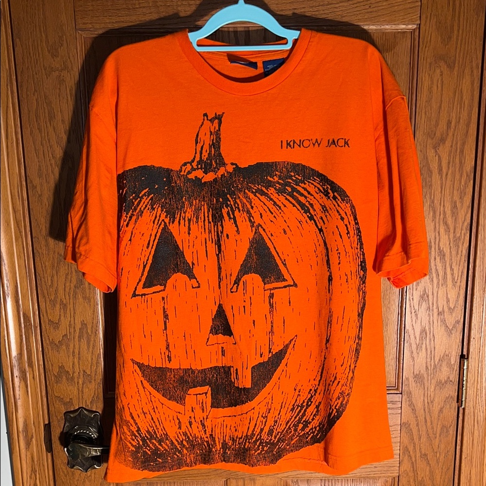 Orange Halloween Pumpkin T-shirt